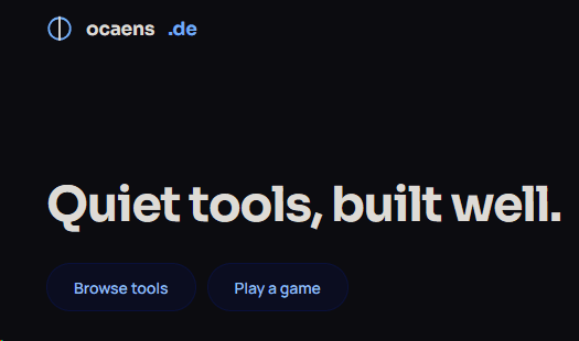 ocaens tools